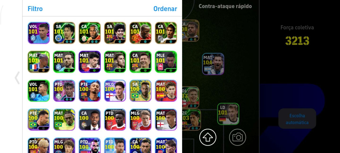 Conta efootball full/ Antiga