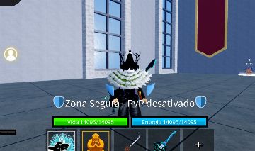CONTA DE BLOX FRUITS COM MUITAS SKIN E BEM UPADA