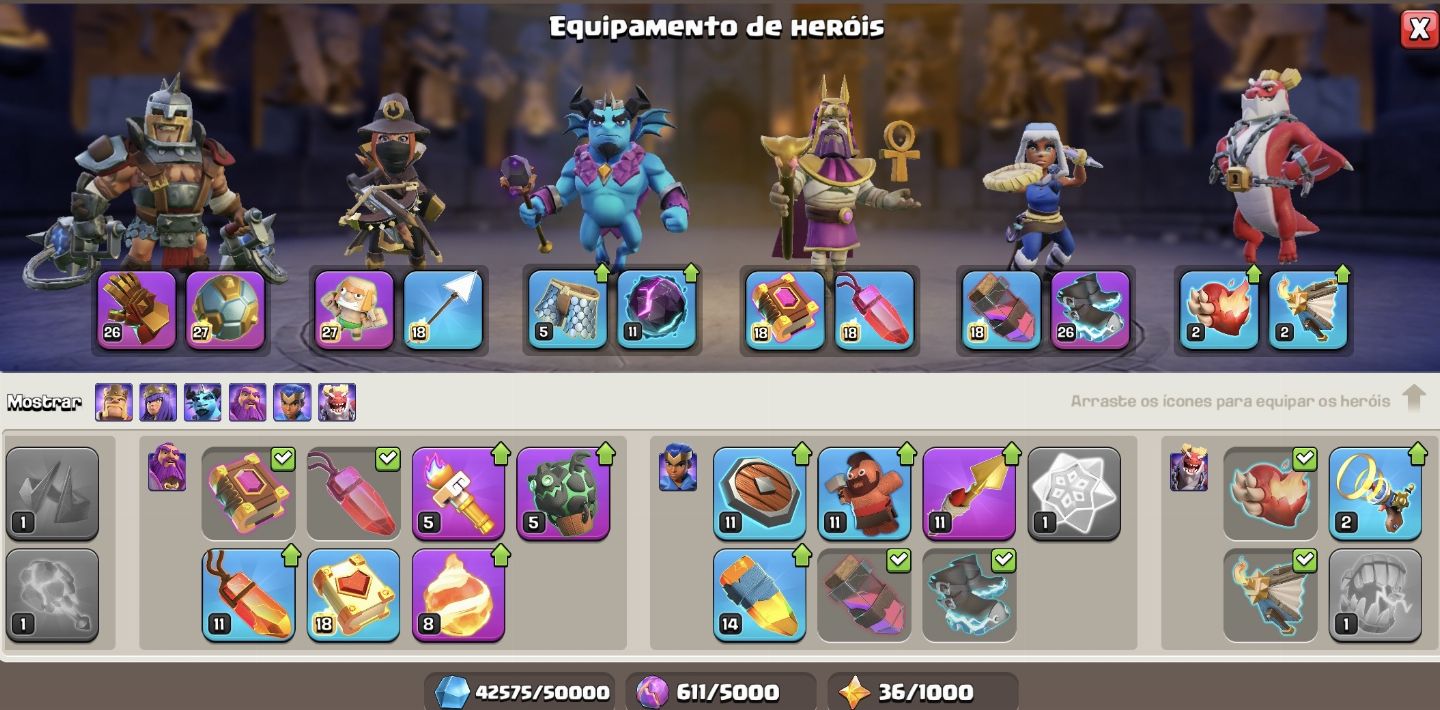 CV18 QUASE FULL - CLASH OF CLANS