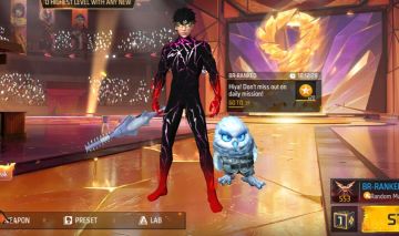 Conta de free fire com itens bons