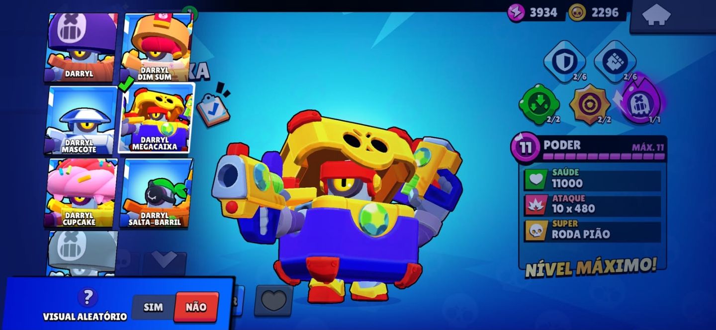 CONTA DE BRAWL STARS COMPLETINHA