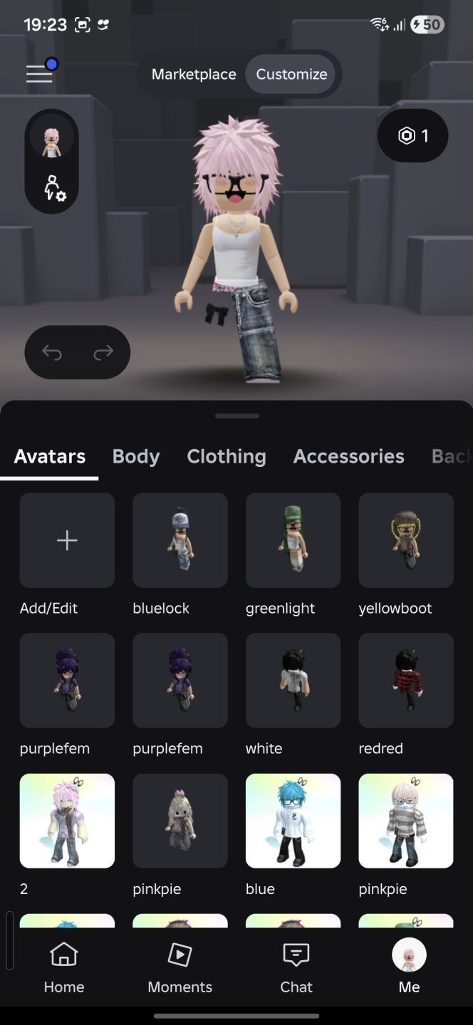 Conta roblox 38k gastos, unissex, valor negociável