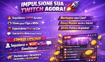 Twitch Lives BR+Chat ao vivo Personalizado[suas mensagens] SEGUIDORES E VIEWS.