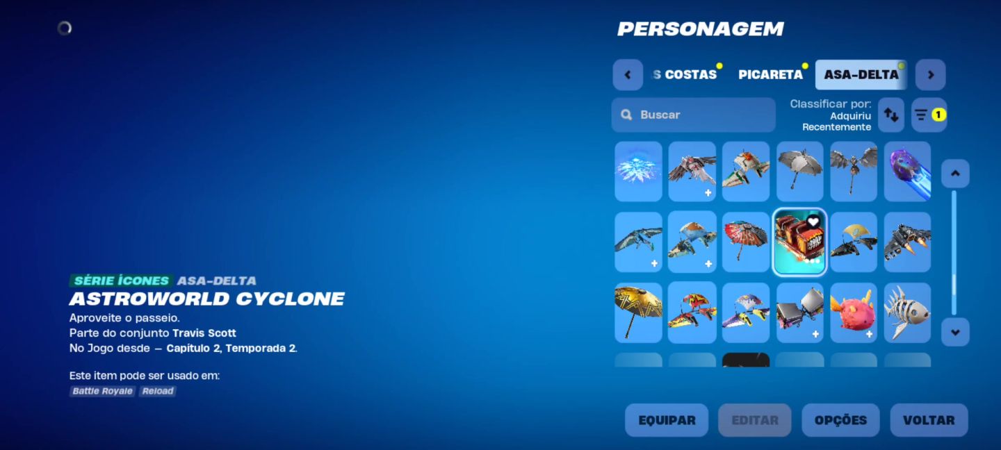 DONO ÚNICO Conta Fortnite OG 298 Skins+STWFundador+Todos Passes(olhar descrição)