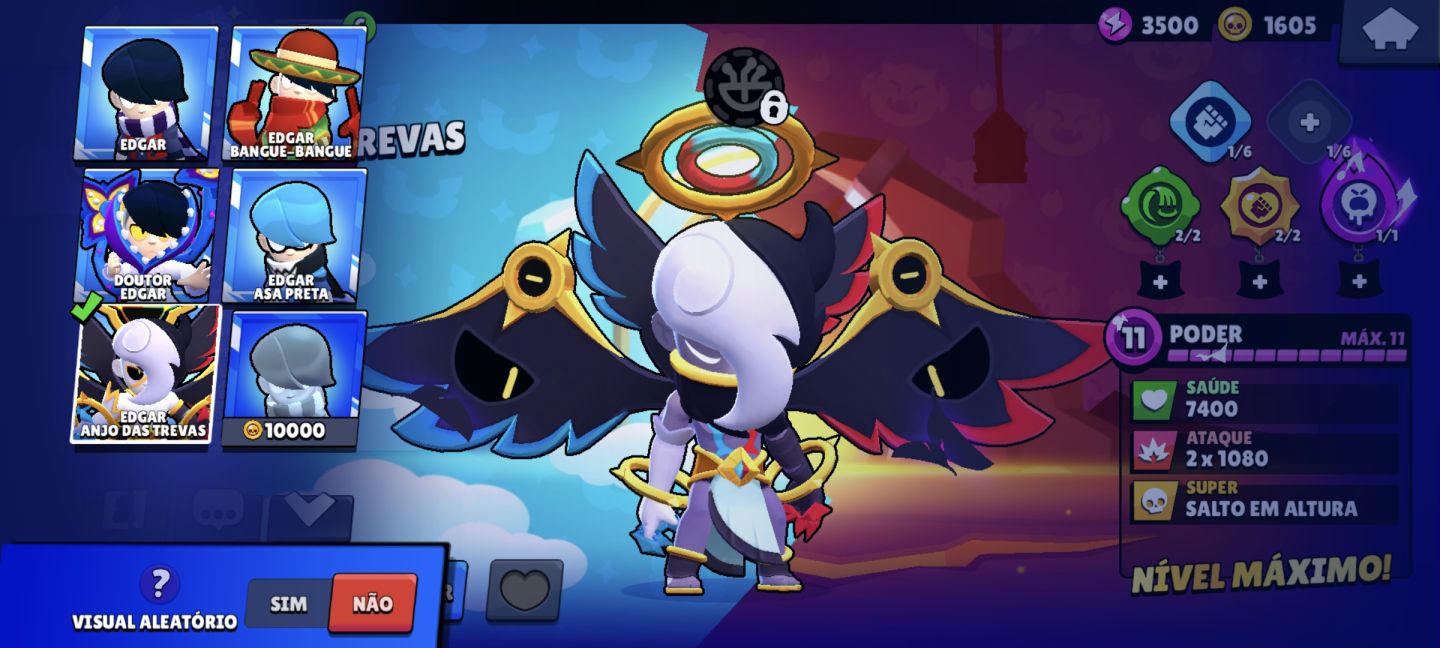 CONTA BRALW STARS ! 36 LEVEL 11, GEMADA 40K DE TROFEUS !