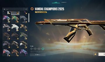 CONTA VALORANT COM MAIS DE 6 MIL GASTOS, 19 VANDAL + 18 FACAS / CHAMPIONS 2025