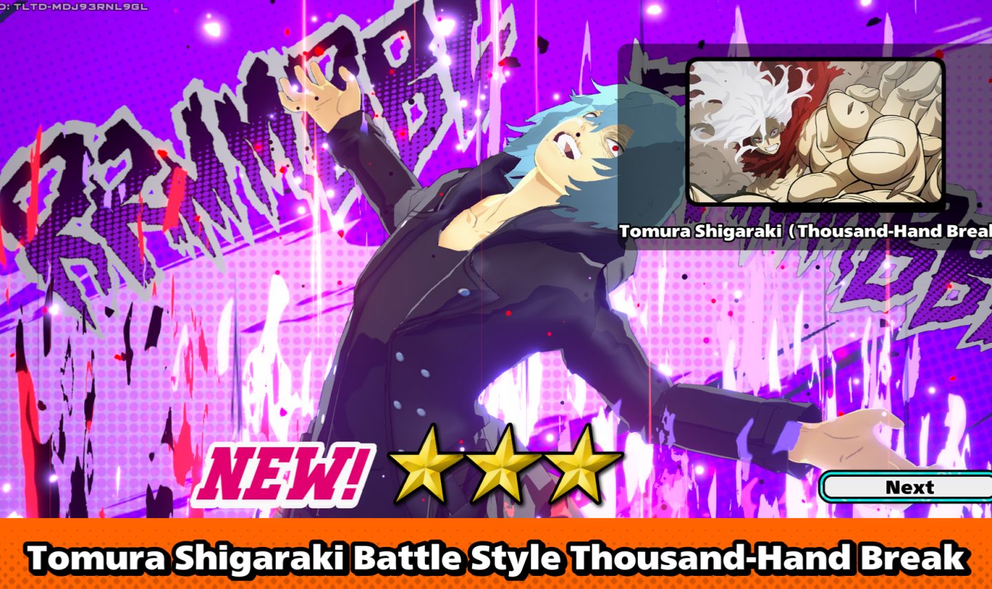 (STEAM)MY HERO ULTRA RUMBLE- Shigaraki Technical + Bakugo Technical +QUIRKS SETS