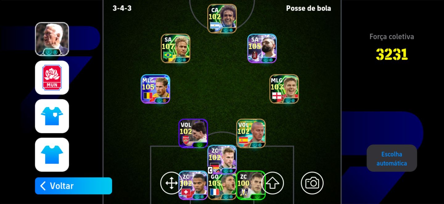 Conta efootboll rara ,tem o negrete kk