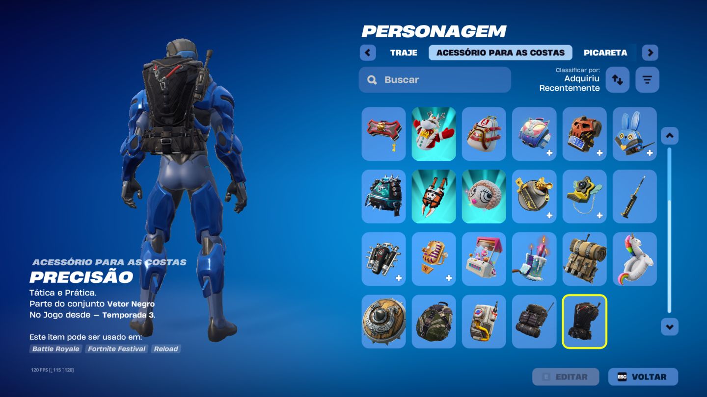 Conta og fortnite s3, s4 e s5 incompletas