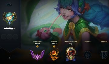 CONTA MESTRE LOL 75% WINRATE MMR BOM KAYN ODISSEIA