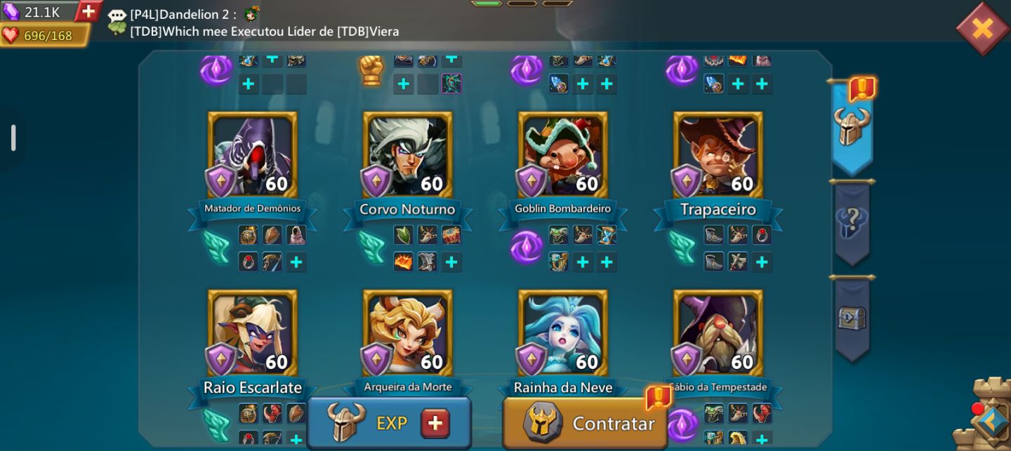 CONTA LORDS MOBILE VIP14