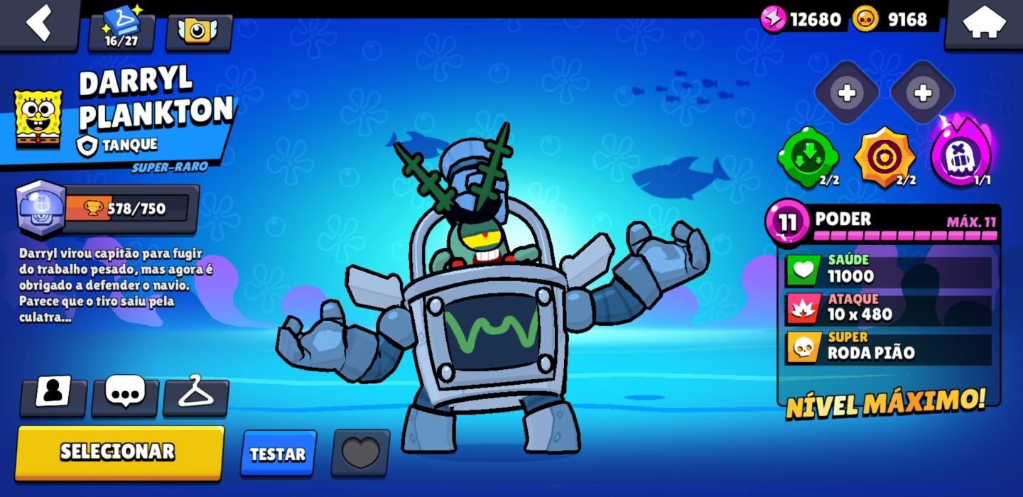 CONTA BRAWL STARS 27K CUSTO BENEFÍCIO