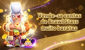 CONTAS DE BRAWL STARS BARATAS PARA NAO COMEÇAR DO ZERO...