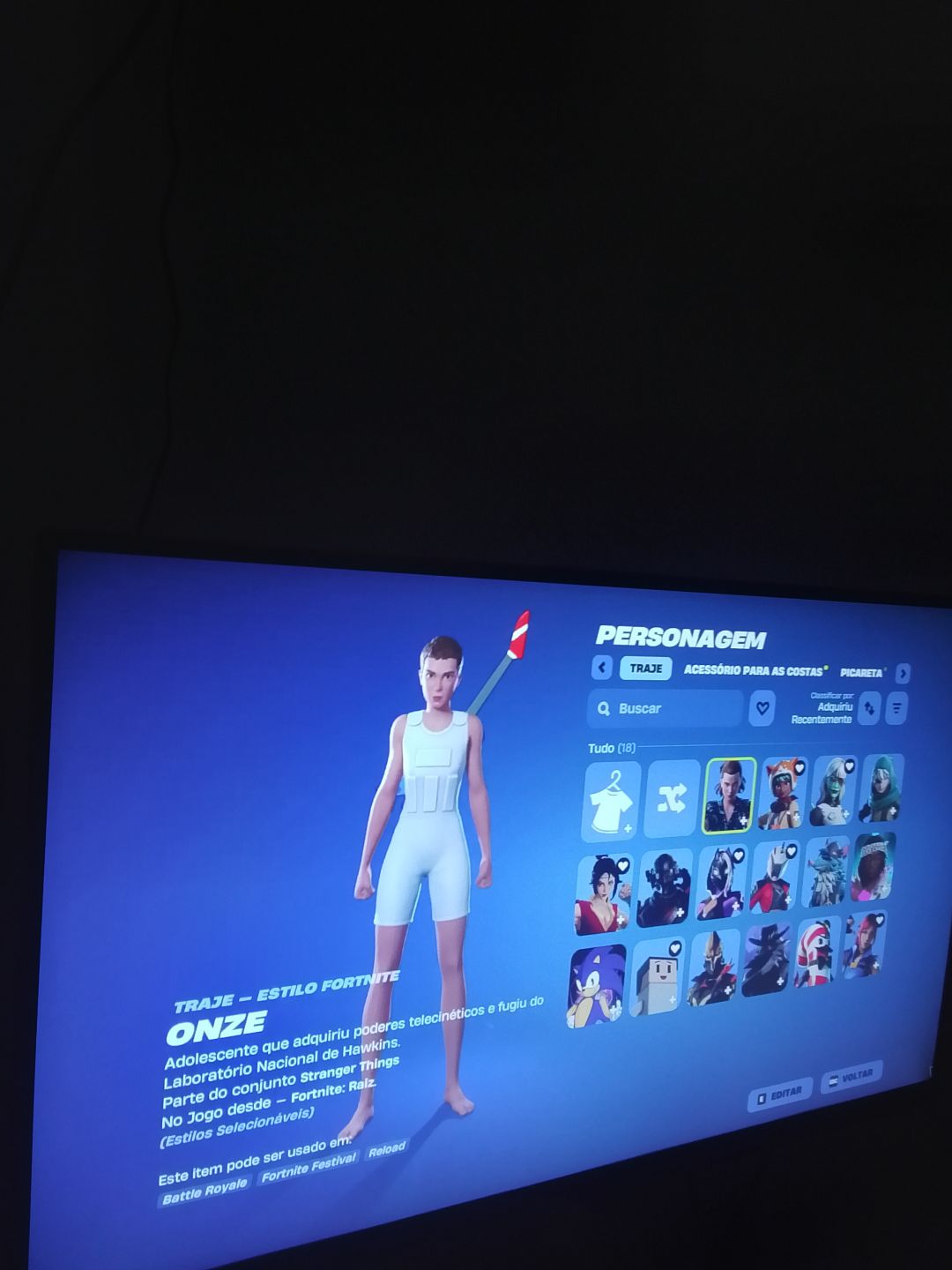 Menor preco!! conta de fortnite com skin eclusiva da eleven!!![fullll acesso]