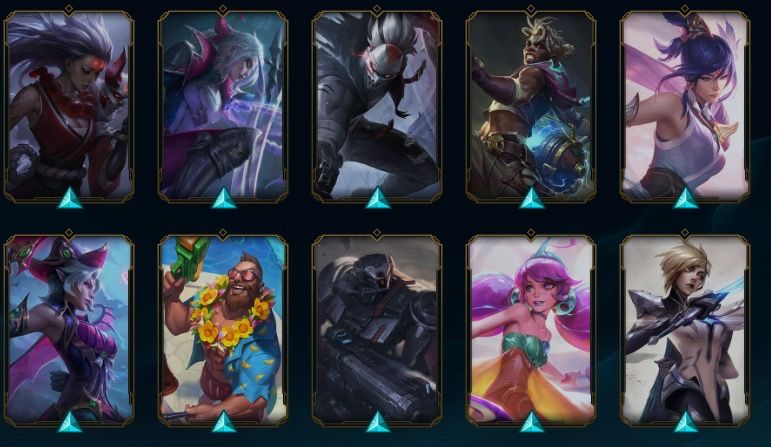 CONTA DE LEAGUE OF LEGENDS COM VIEGO REINADO ESPECTRAL + 207 skins