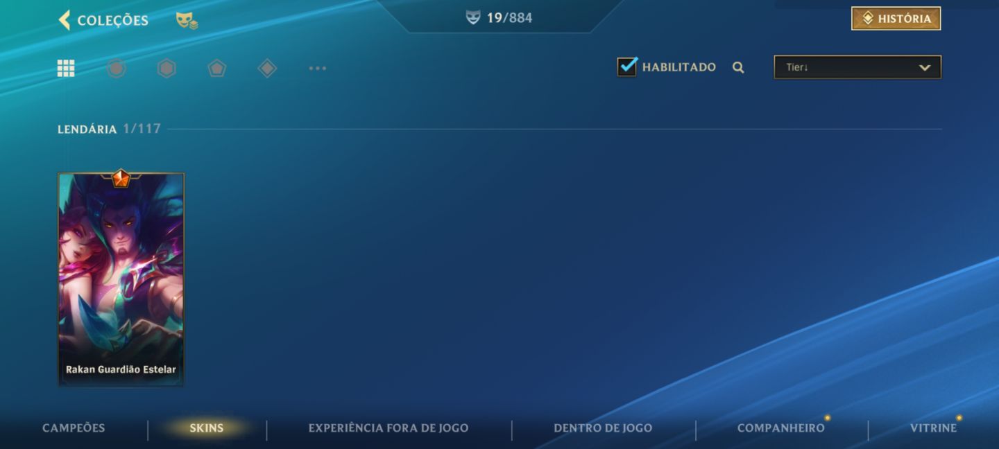 Conta de league of legens wild rift básica