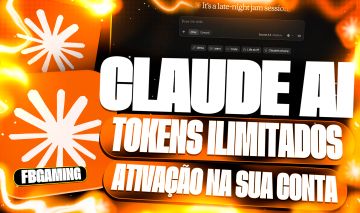 CLAUDE AI - ATIVAÇÃO TOKENS OFICIAL EM SUA CONTA !