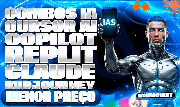 COMBOS I.A.S CURSOR AI - COPILOT - REPLIT - CLAUDE | ENTREGA INSTANTÂNEA
