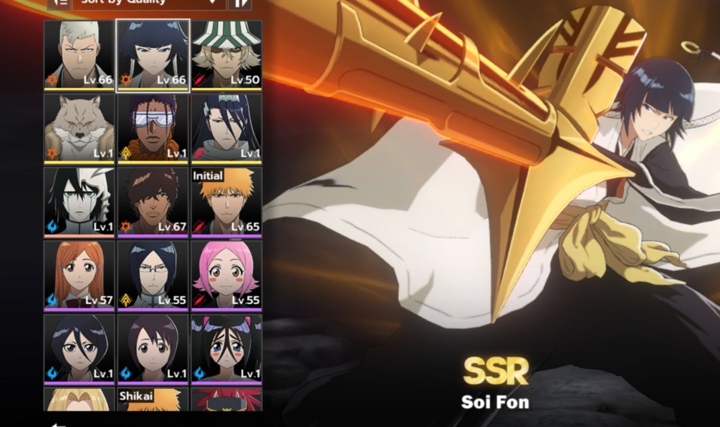 Soi fon e kensei