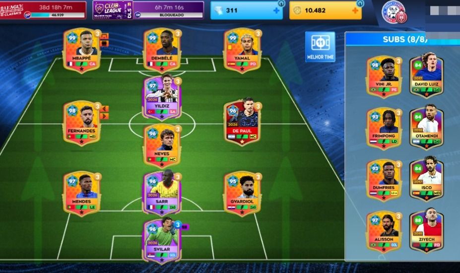 CONTA DLS FULL META + 10k GOLD E 300 DIMA
