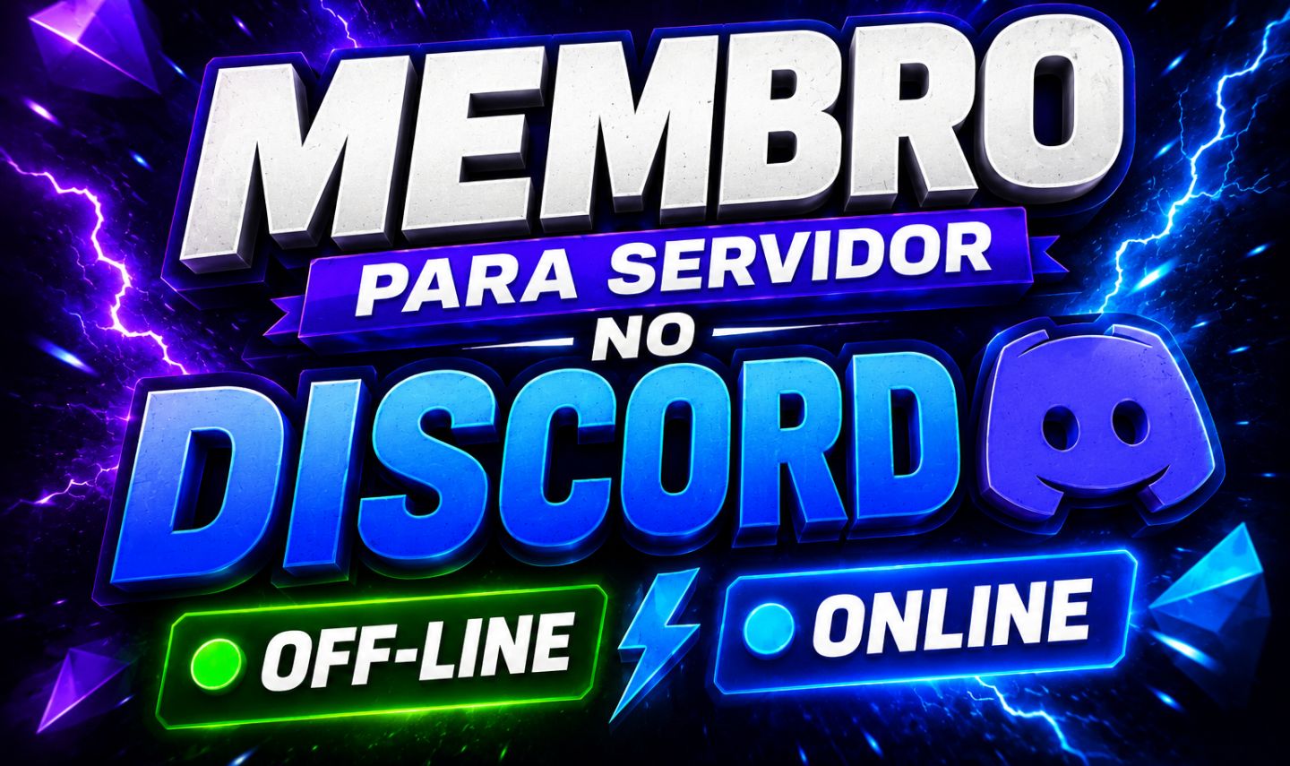 Membro para Discord Reais/Offline [PROMOÇÃO]