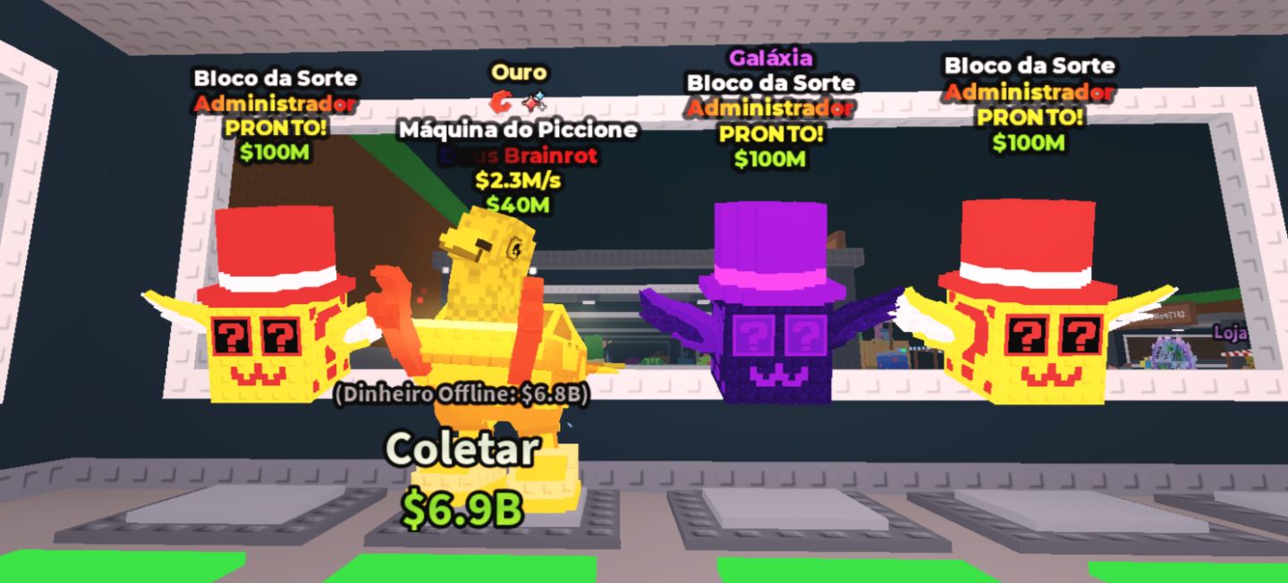 Pets raros do jogo (STEAL A BRAINROT) PROMOÇÃO 5R$ CADA