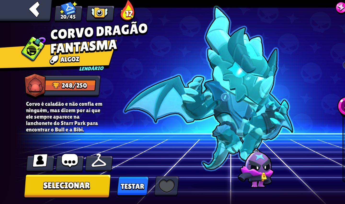 Conta de Brawl Stars 55k de troféus