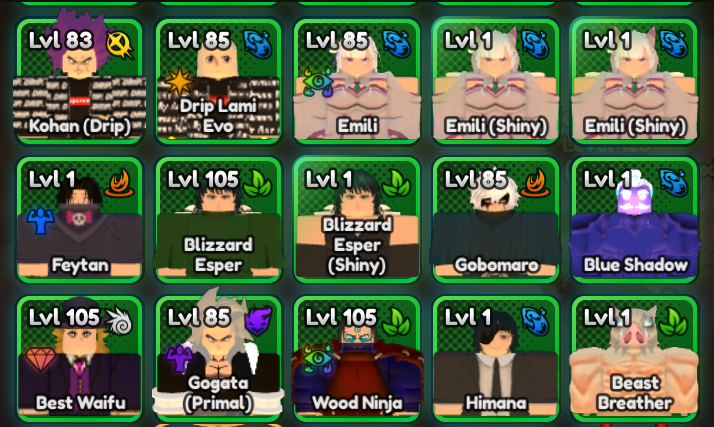 Conta com Todos os godlys, 150 glitcheds, 50 mysticals + recursos (negociavel)