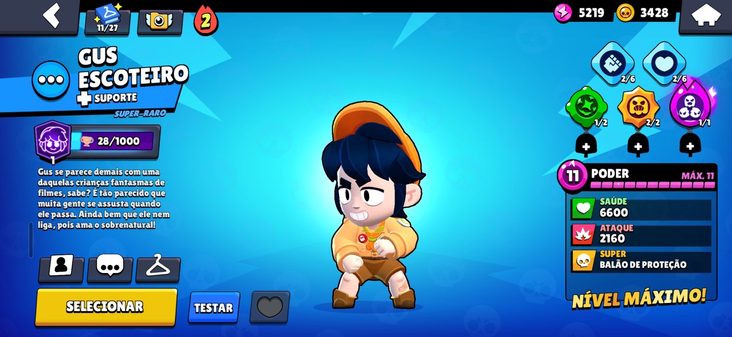 CONTA BRAWL STARS COMPLETA | MUITOS BRAWLERS + SKINS | CONTA TOP