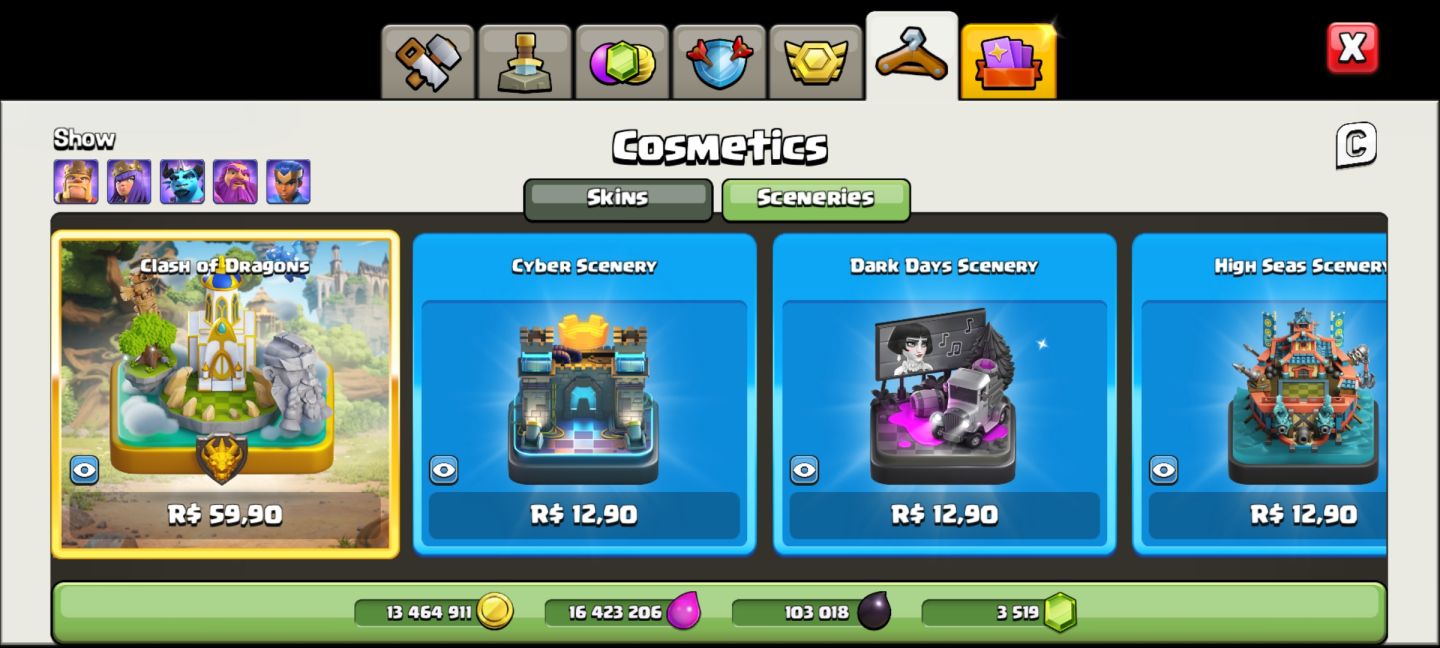 CV 15 FULL HERÓIS CLASH OF CLANS HERÓIS MAXIMIZADOS CV15