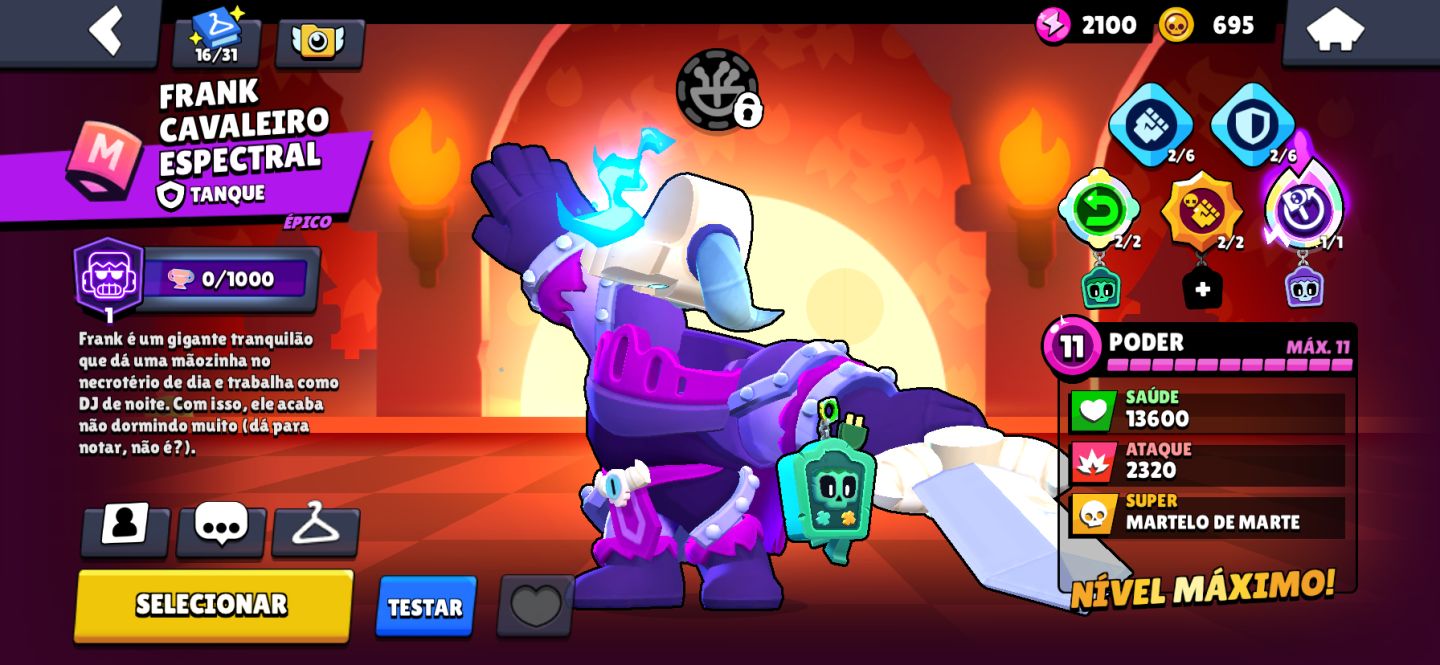 Brawl stars conta boa com foco em upar!!