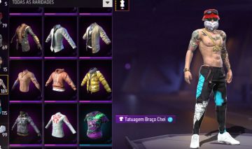 CONTA FREE FIRE - 7 ANOS - ANGELICAL - BARBA