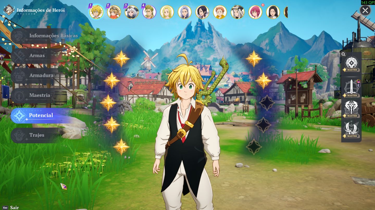 CONTA 7DS ORIGIN 22/24 PERSONAGENS