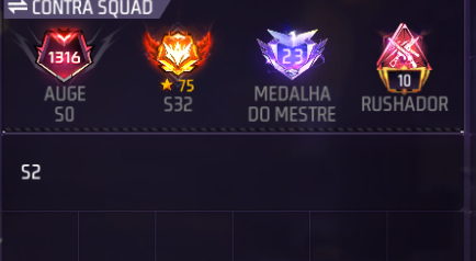 Conta de free fire LVL 66 e +8K likes