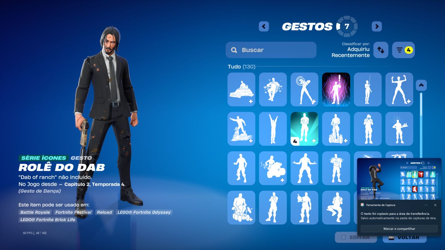 Conta antiga com mais de 180 skin