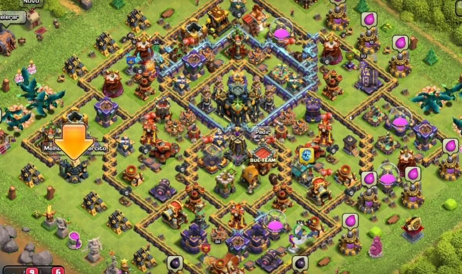 CONTA CLASH OF CLANS CV 17, VAI COM UMA DE CLASH ROYALE JUNTO