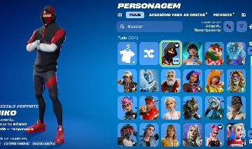 Conta Fortnite COM MAIS 1.000 ITENS S3 +IKONIK +GLOW +1.100 vbuks