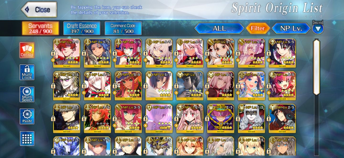 FGO NA OC3 Completo | 25 SSR (26 NP) | Ciel NP2 | Full Meta Supports
