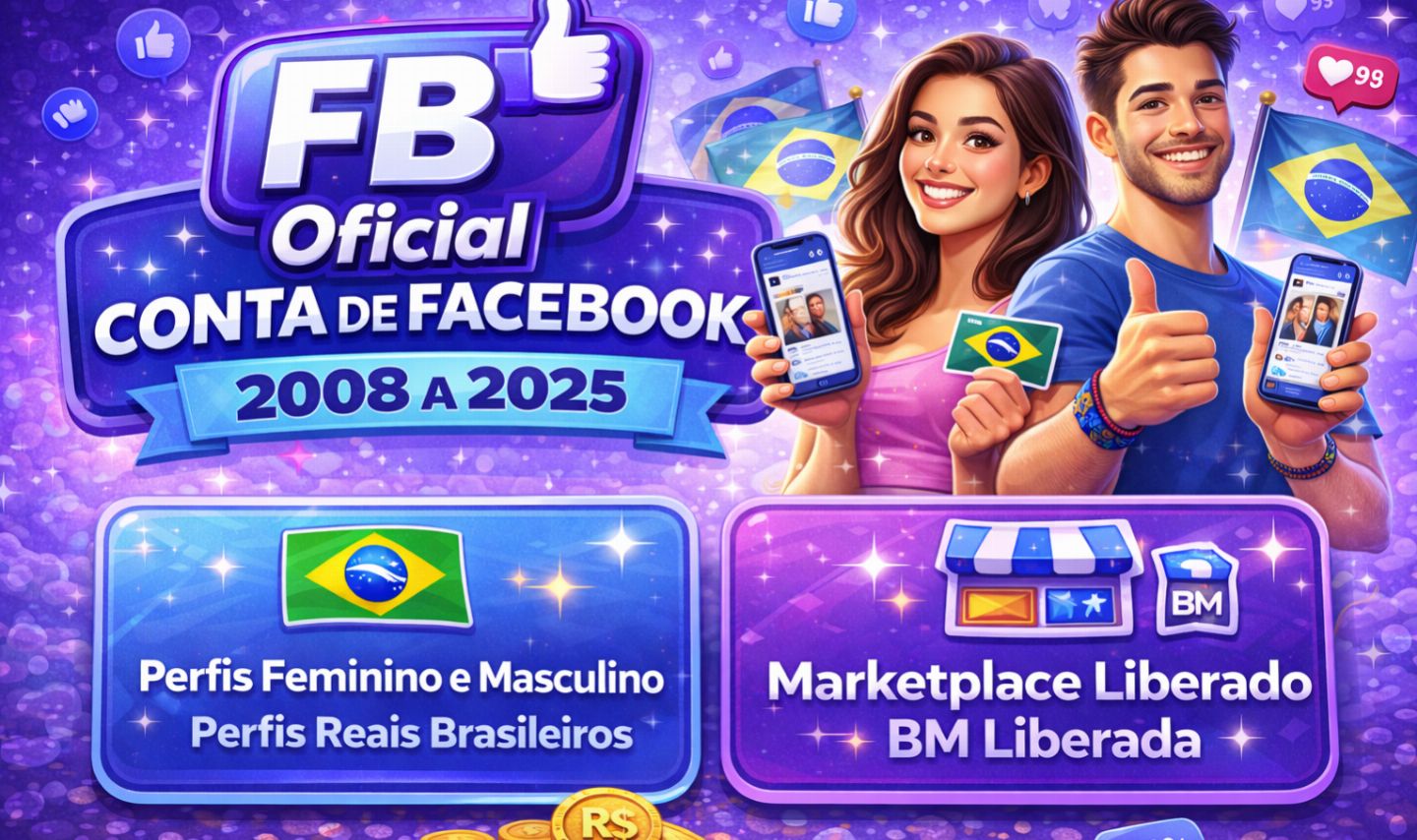 [ENTREGA RAPIDA] PERFILS FACEBOOK - SPAM - MARKETPLACE - FEMININO - MASCULINO
