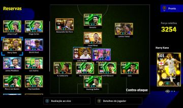 Conta Efootball Xbox/PC - Romario, Del Piero, Messi, Yamal e mtos outros