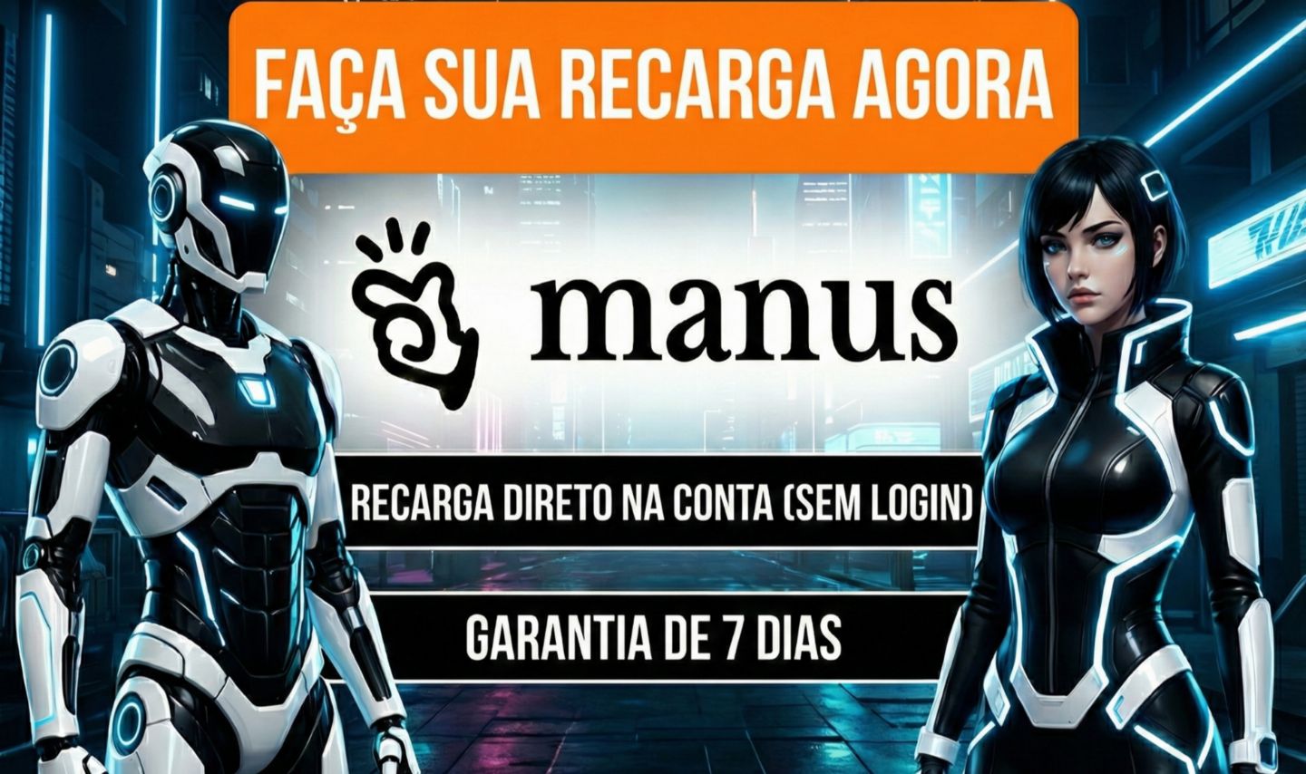 RECARGA MANUS AI | ENVIO DOS CREDITOS DIRETO NA SUA CONTA