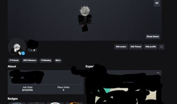 CONTA ROBLOX ATIVA DESDE 2016