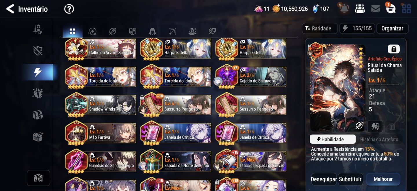 CONTA EPIC SEVEN COM MLS E LIMITADOS, ACEITO PREÇO NEGOCIÁVEL