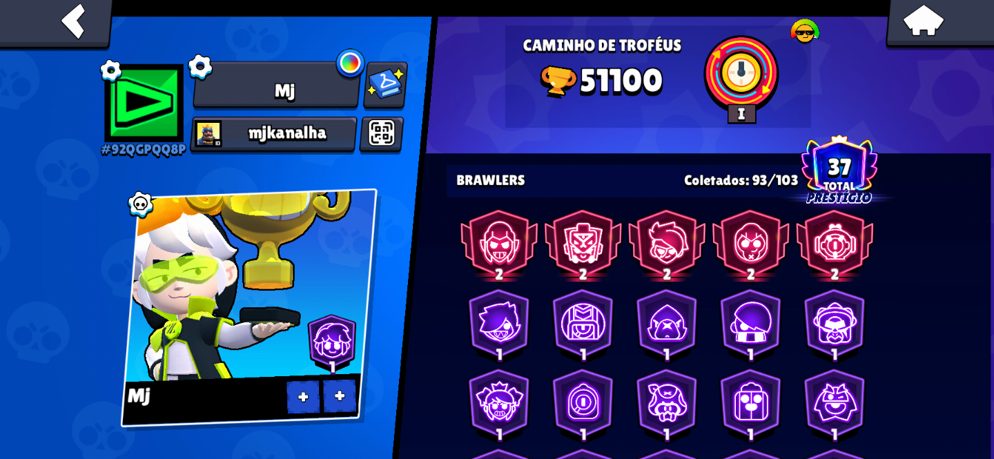 Conta de brawl stars 2019