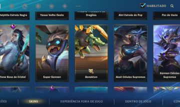 Conta de WildRift 64 skins preço mais baixo