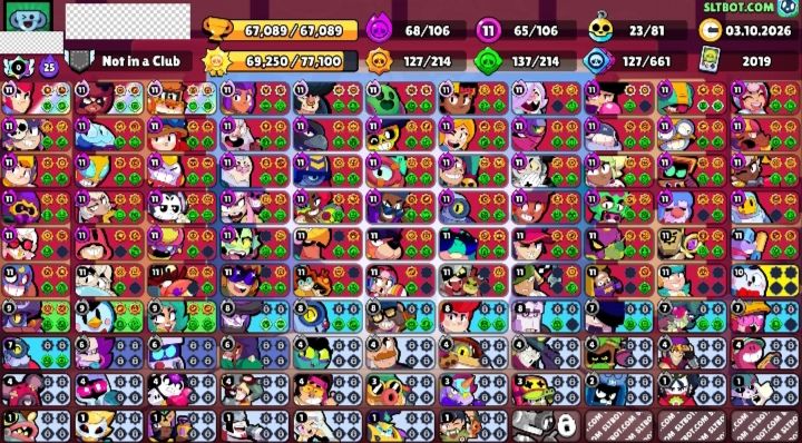 CONTA DE BRAWL STARS FOCADA EM GAMEPLAY!!