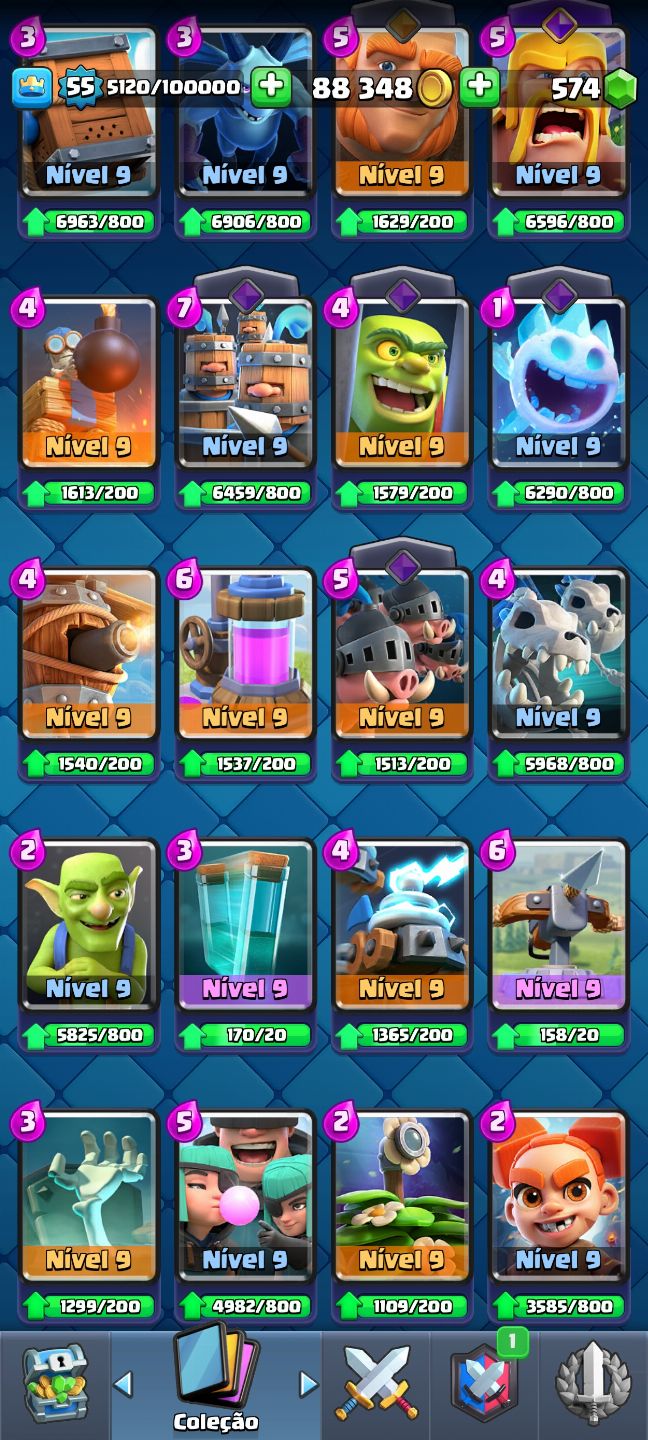 Super oferta Vende-se conta Clash royale Full acesso permanente