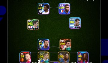 Conta Efootball declan rice 106 gary 106