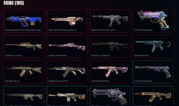 Conta valorant 111 skins e 6 facas