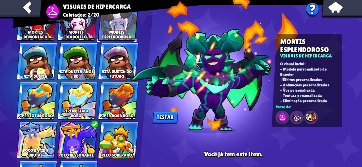 CONTA DE BRAWL STARS 41K & CLASH ROYALE FULL ACESSO!!
